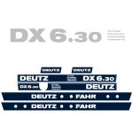 Stickerset Deutz Fahr DX 6.30 OMAP