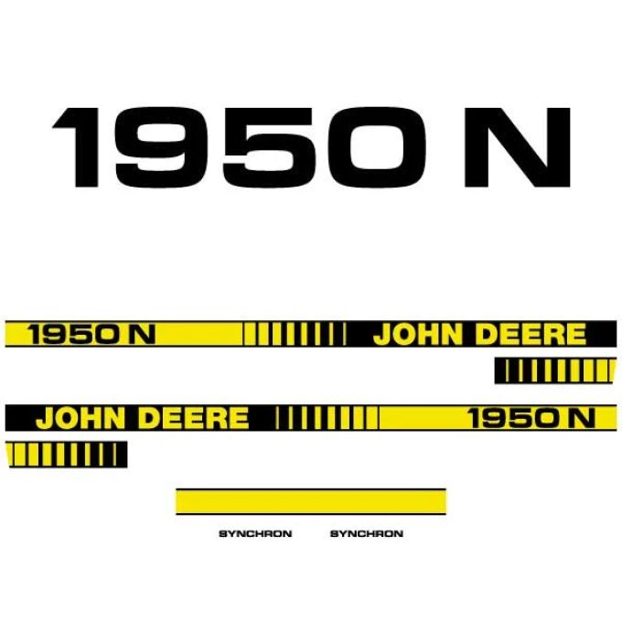 Stickerset John Deere 1950 N