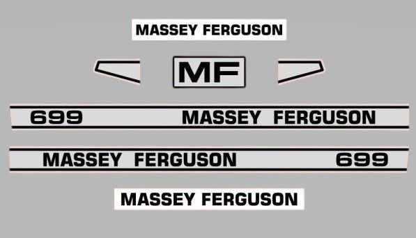 Decal Kit Massey Ferguson 699