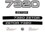 Stickerset Zetor 7320 (2000)