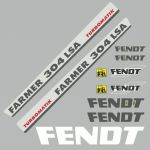 Stickerset Fendt Farmer 304 LSA