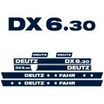 Stickerset Deutz Fahr DX 6.30