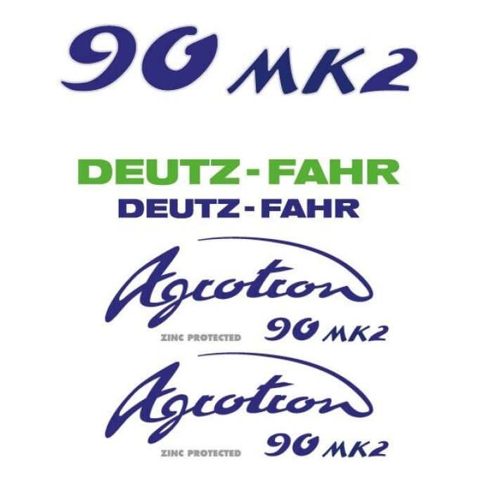 Stickerset Deutz-Fahr Agrotron 90 MK2