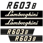 Stickerset Lamborghini R603 B