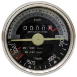 Tachymètre dans le sens des aiguilles d'une montre 28 km / h