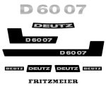 Stickerset Deutz D 6007