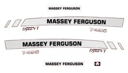 Stickerset Massey Ferguson 7495 (2008 - 2012)