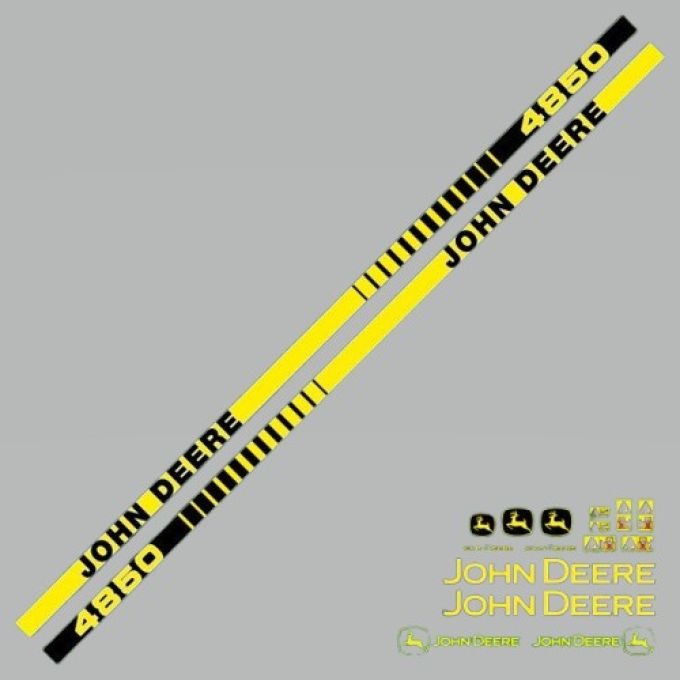 Stickerset John Deere 4850