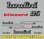 Stickerset Landini blizzard 95