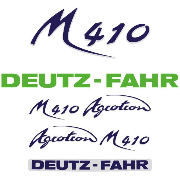 Stickerset Deutz-Fahr Agrotron M410