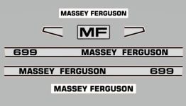 Decal Kit Massey Ferguson 699