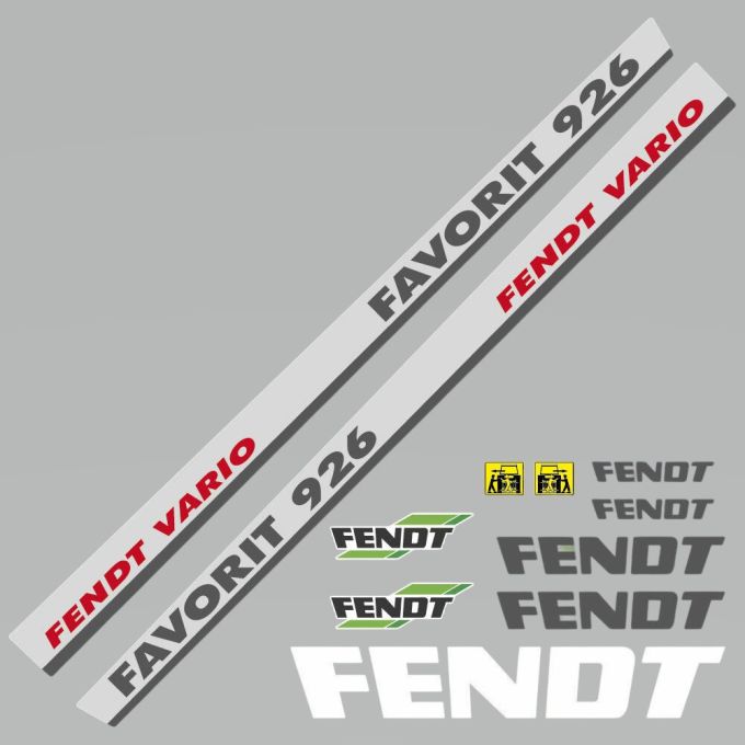 Stickerset Fendt 926 Favorit Vario