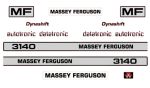 Stickerset Massey Ferguson 3140