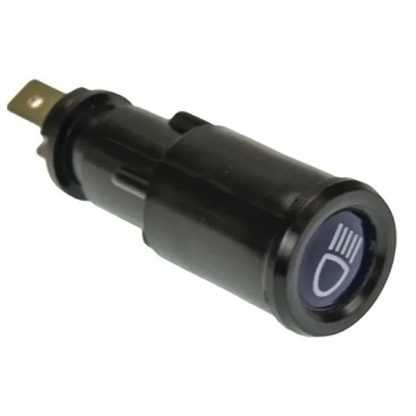 Blue indicator light