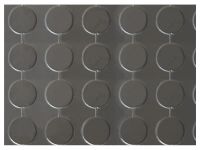 Matte Flachnoppen 1mx1,25m Grau