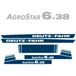 Stickerset Deutz AgroStar 6.38