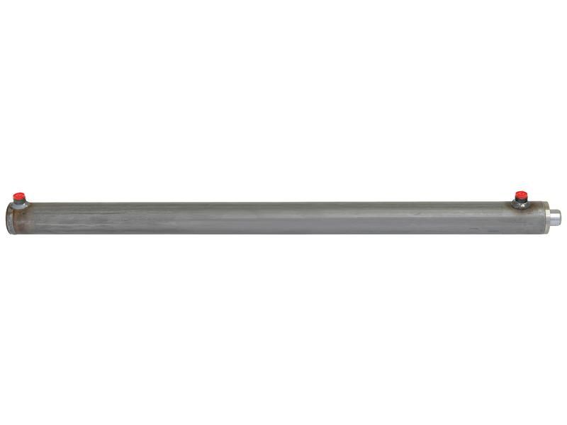 Dubbelwerkende hydraulische cilinder met bevestigingen, 35 x 60 x 1000mm