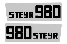 Sticker Steyr 980