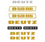 Stickerset Deutz D50-06