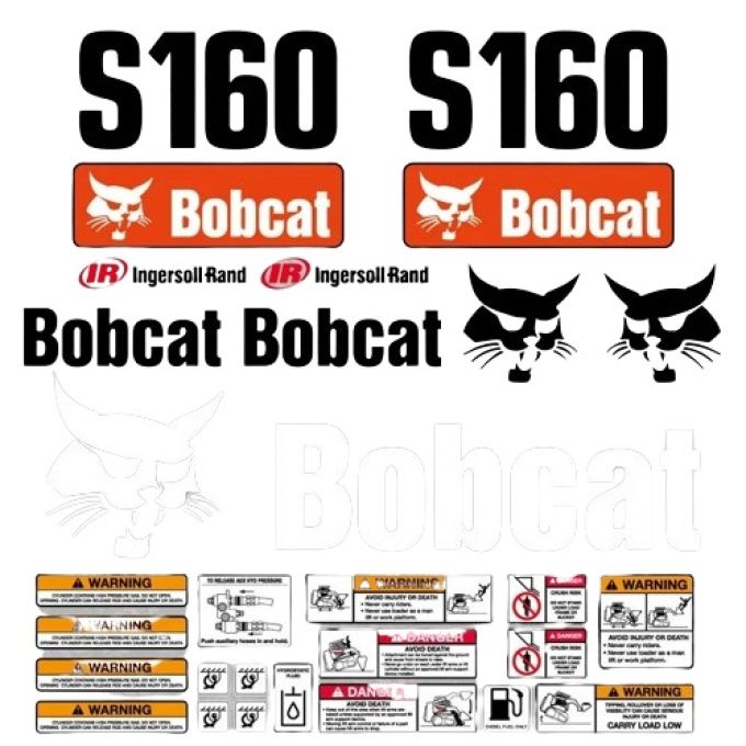 Stickerset Bobcat S160