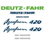 Stickerset Deutz-Fahr Agrofarm 420