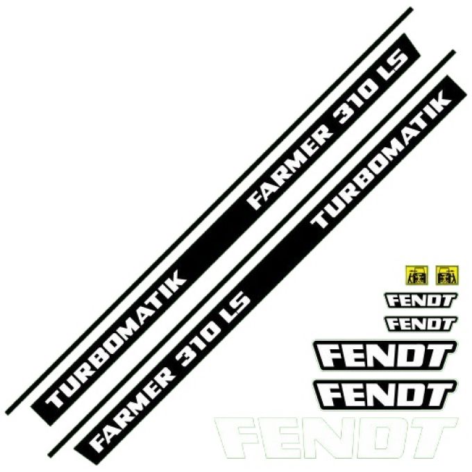 Stickerset Fendt 310 LS