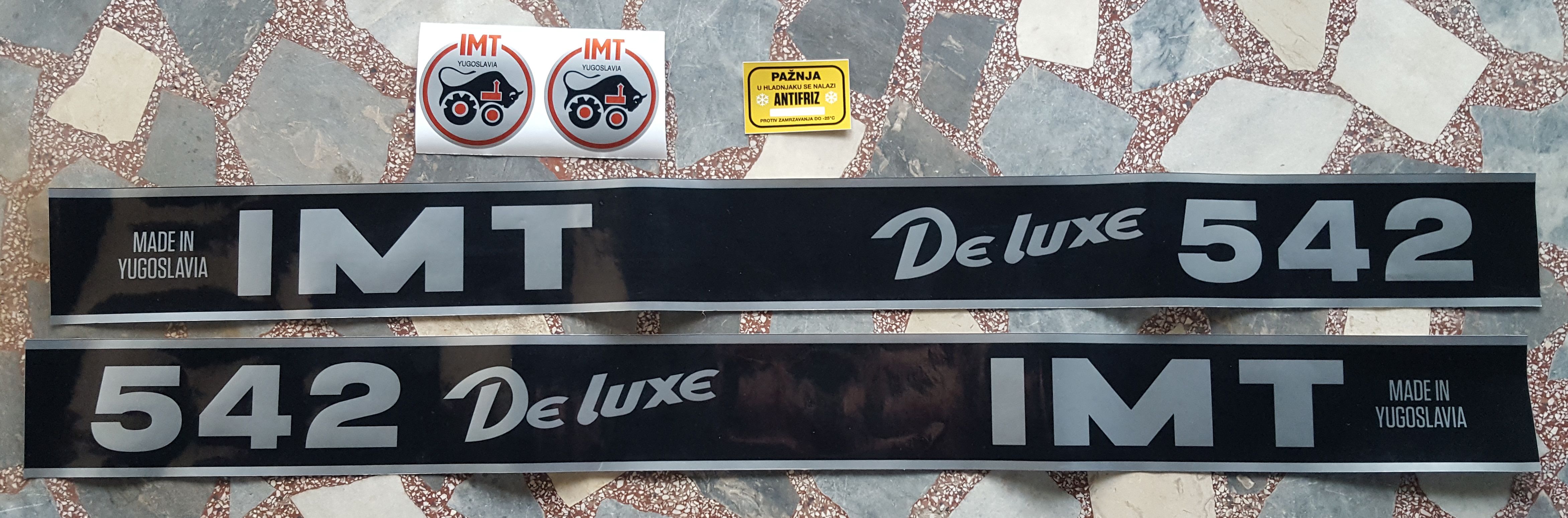 Stickerset IMT 542 De Luxe