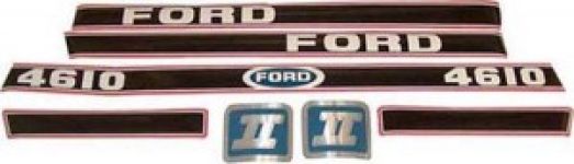 Kit autocollants latéraux Ford 4610 Force II
