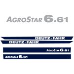 Stickerset Deutz AgroStar 6.61