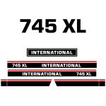 Aufklebersatz International 745 XL