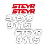 Typenschild Steyr 9115 (1999)