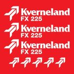 Stickerset Kverneland FX225