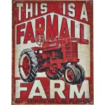 Bord "This is a Farmall Farm"