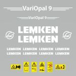 Stickerset Lemken VariOpal 9