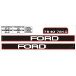 Kit autocollants latéraux Ford 7840