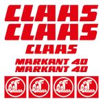 Stickerset Claas Markant 40