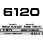 Stickerset Massey Ferguson 6120