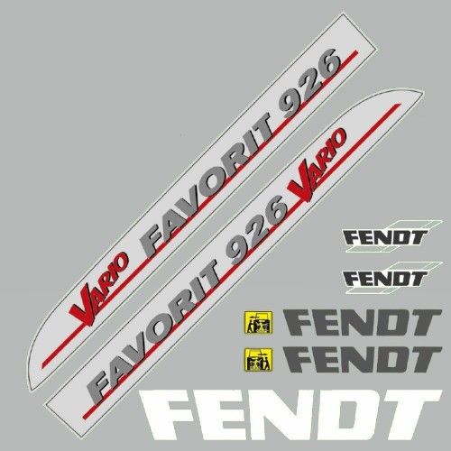 Stickerset Fendt Favorit 926 Vario (2001)
