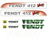 Stickerset Fendt 412 TMS Vario-Set