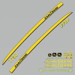 Stickerset John Deere 7730