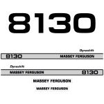 Stickerset Massey Ferguson 8130