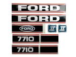 12111 Stickerset Ford 7710 Force II