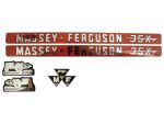 41178 Stickerset Massey Ferguson 35x