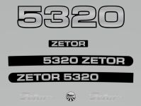 Stickerset Zetor 5320 (2000)