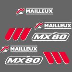 Stickerset Mailleux MX 80 Loader