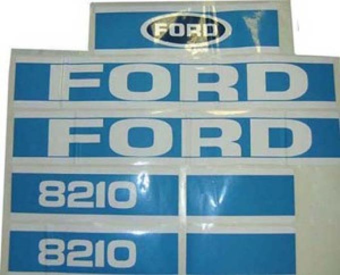 Kit autocollants latéraux Ford 8210