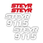 Kit autocollants latéraux Steyr 9115 (1999)