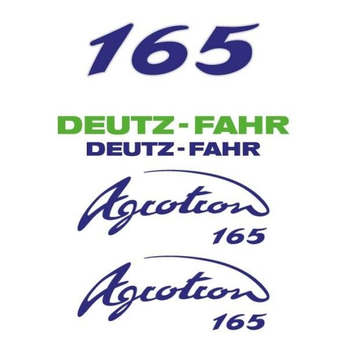 Stickerset Deutz-Fahr Agrotron 165