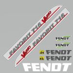 Typenschild Fendt Favorit 716 Vario