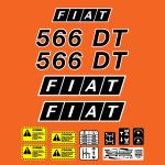 Stickerset Fiat 566 DT